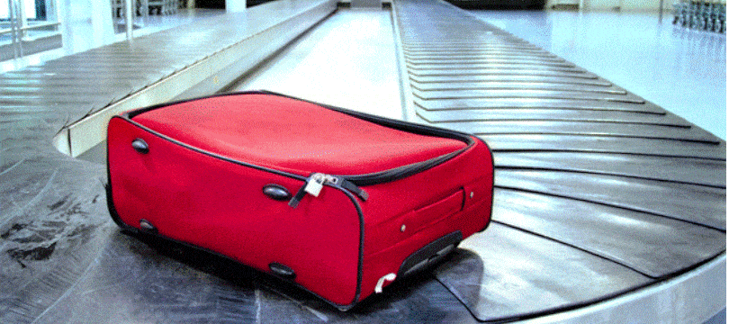 valise de voyage en soute